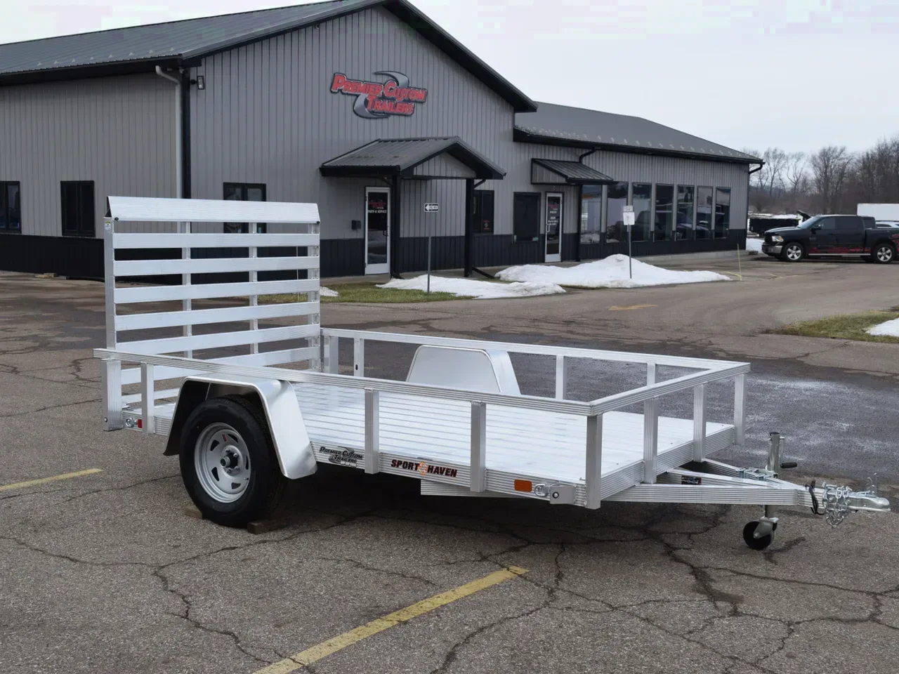 2026 Sport Haven 6x10 Aluminum Utility Trailer