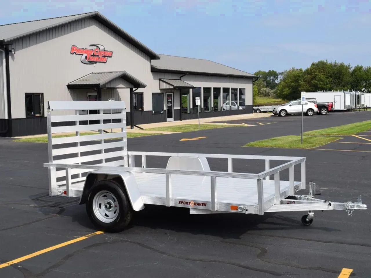 2027 Sport Haven 6x10 Aluminum Utility Trailer