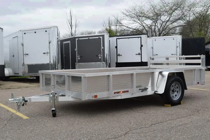 2025 Sport Haven 6x12 Utility Trailer w/ Bi-Fold Ramp - Make an Offer!