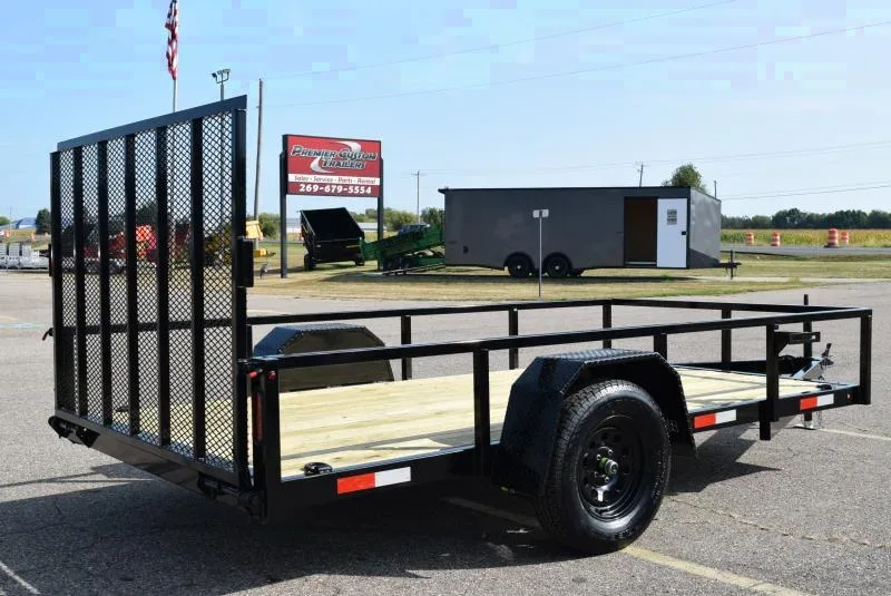 BND 6x12 TUBE FRAME UTILITY TRAILER