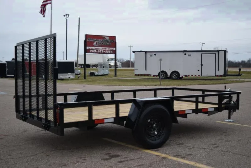 Versatile 2025 BND 6x12' Single Axle Utility Trailer Available