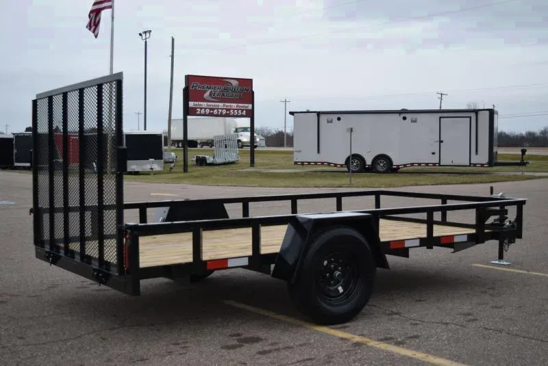 2025 BND 6x12 Single Axle Utility Trailer – Schoolcraft, MI