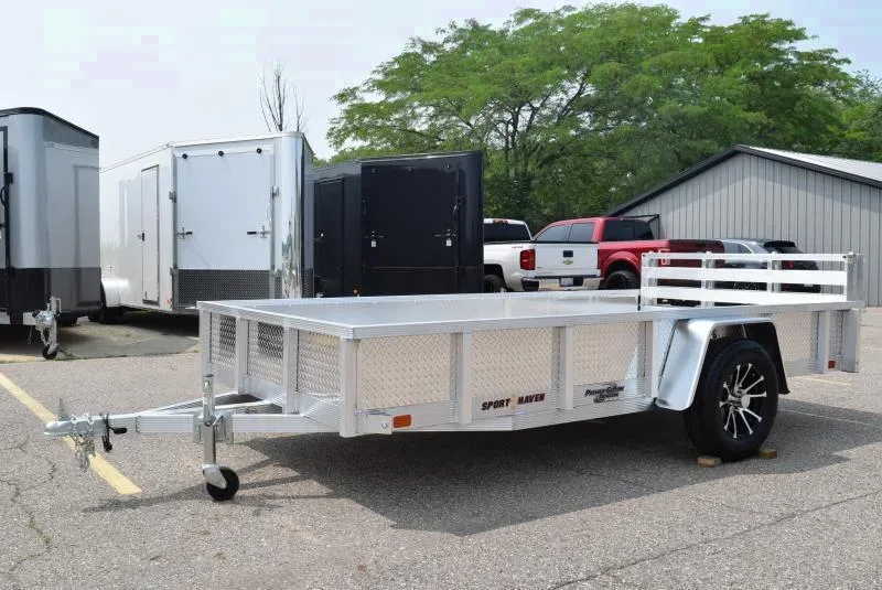 2025 Sport Haven 6x12 Deluxe Series Utility Trailer w/ ATP Sides - Your Offer Invited