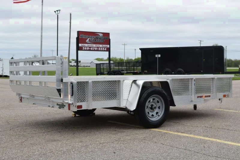 2025 Sport Haven 6x12 Utility Trailer with ATP Sides
