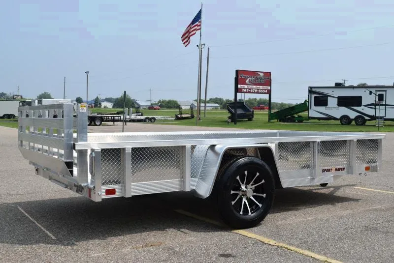 2025 Sport Haven 6x12 Deluxe Utility Trailer