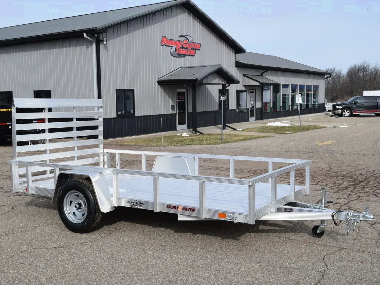 2026 Sport Haven 6x12 Aluminum Utility Trailer