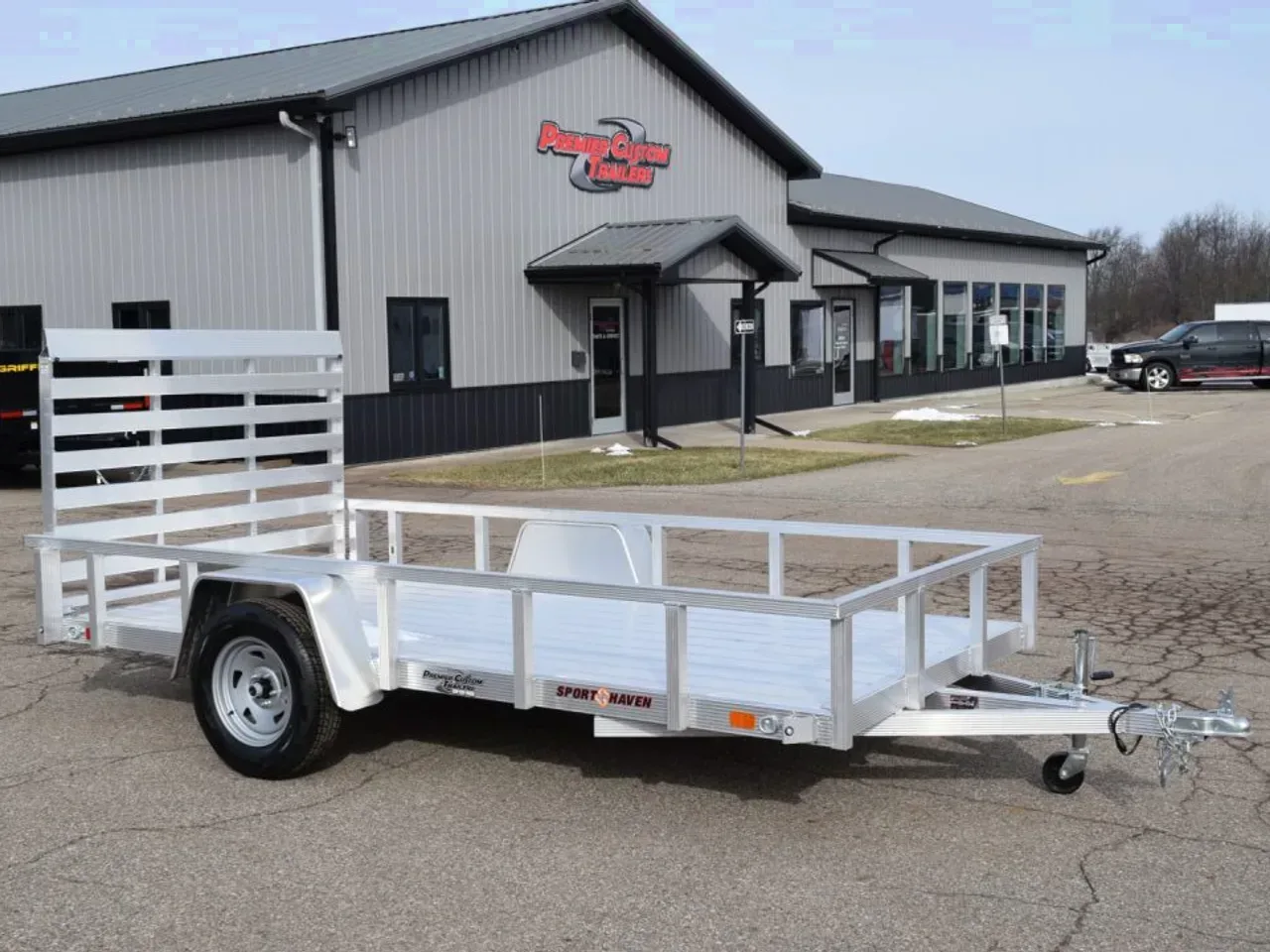 2026 Sport Haven 6x12 Aluminum Utility Trailer