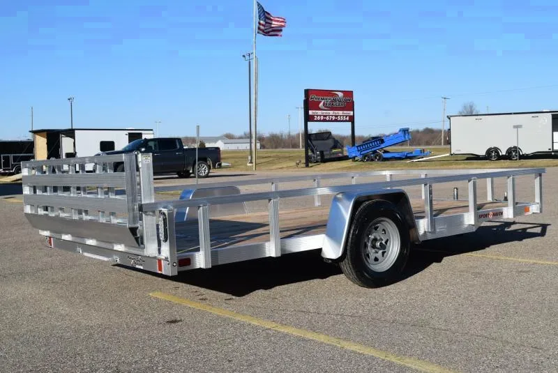 2025 Sport Haven 7x14 Single Axle Utility Trailer w/ Bi-Fold Ramp Gate - Make Offer