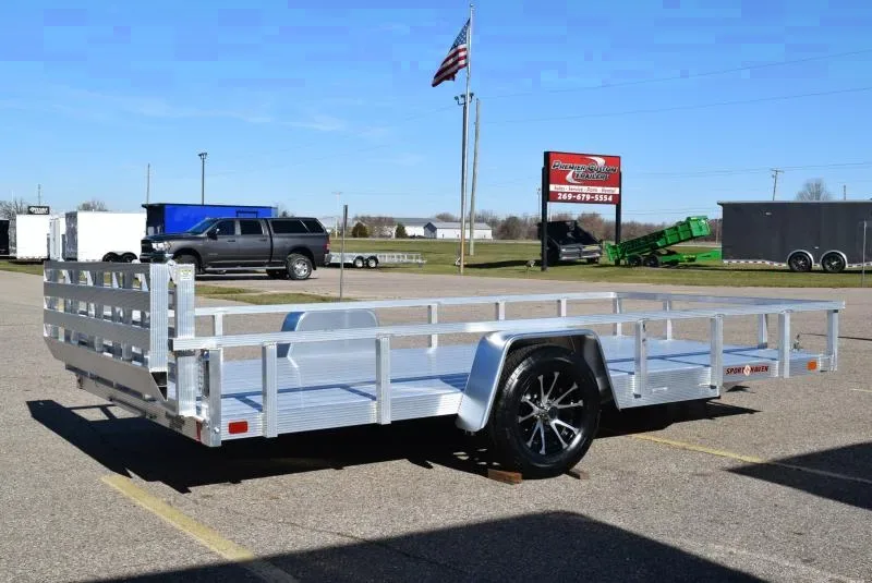 2025 Sport Haven 7x14 Deluxe Utility Trailer
