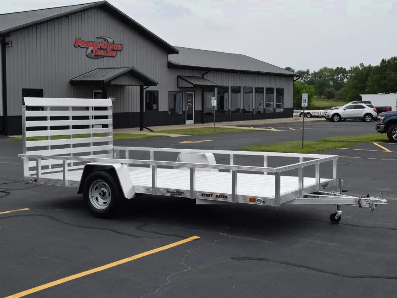 2027 Sport Haven 7x14 Aluminum Utility Trailer
