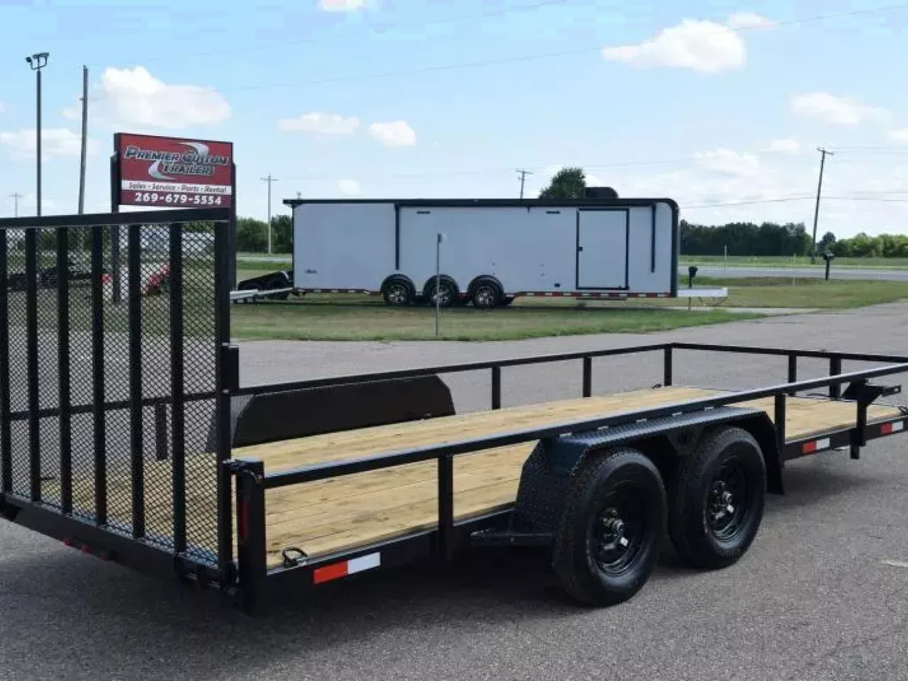 BND 7x18' LANDSCAPE UTILITY TRAILER
