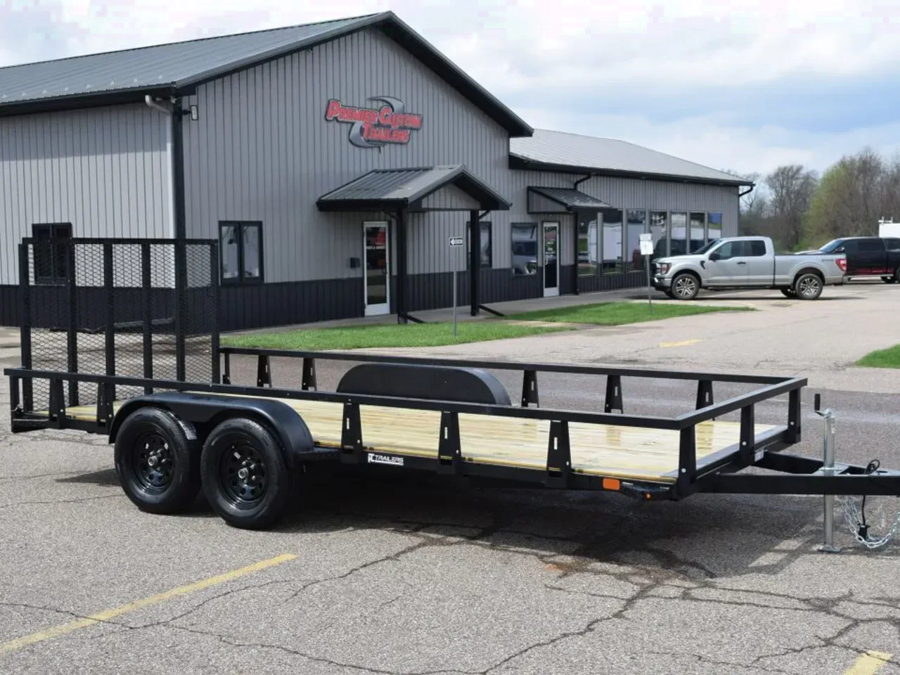 2026 HTC 7x18 7K Utility Trailer