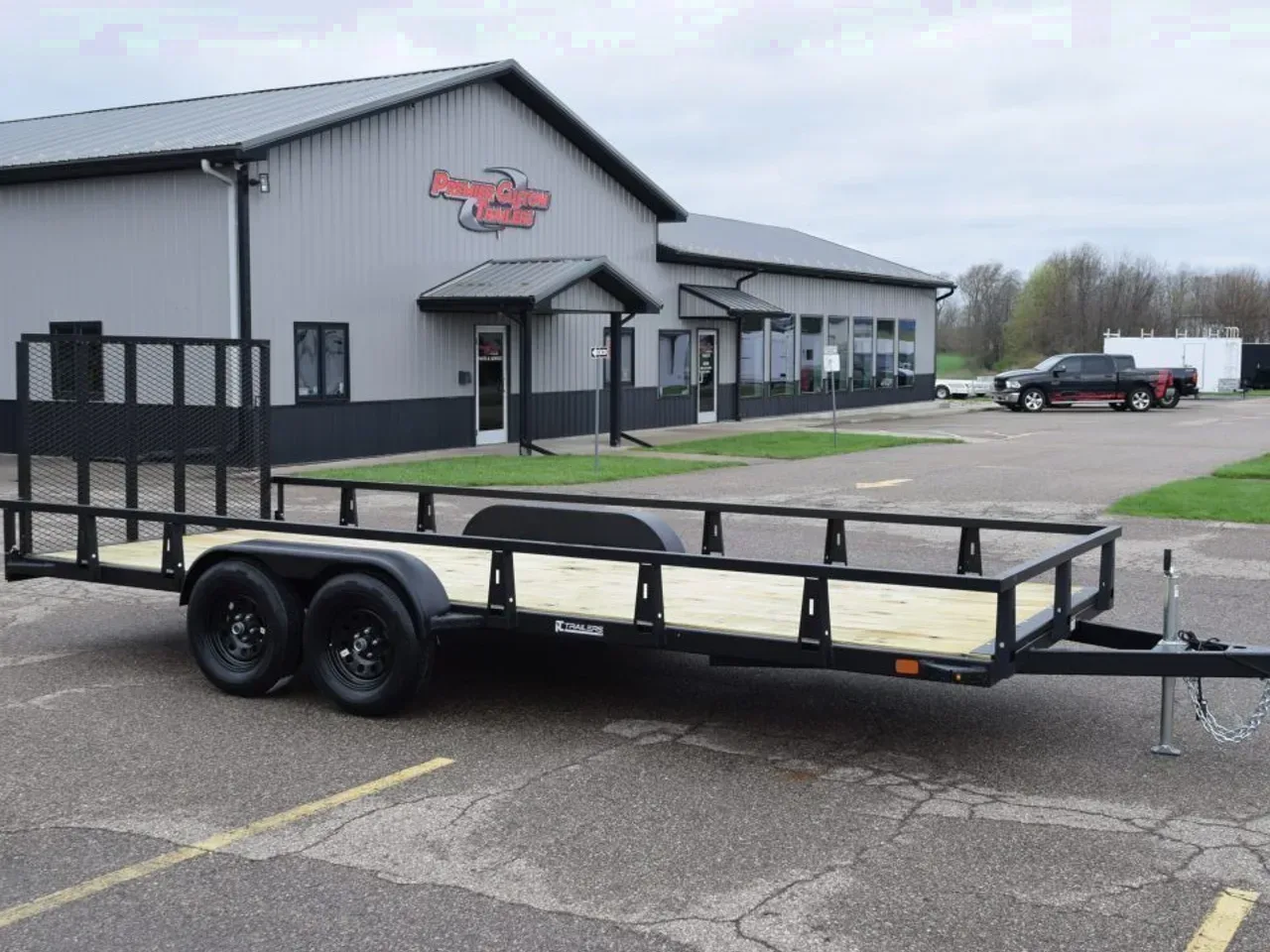 2026 HTC 7x18 7K Utility Trailer