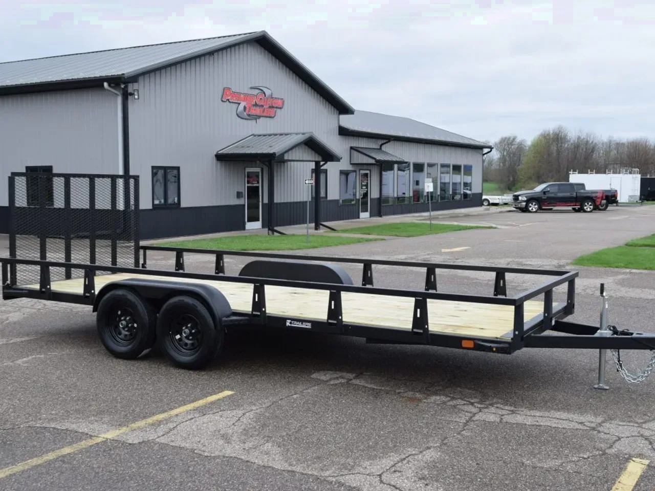 2027 HTC 7x18 7K Utility Trailer