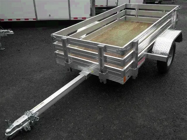 10ft Aluminum SA Tilt Utility Trailer