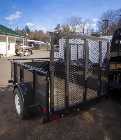 8ft Utility Trailer w/Ramp and Spare Mount