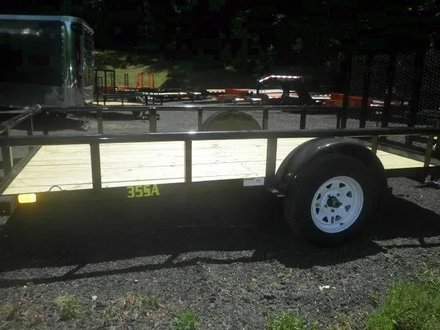 10ft Utility Trailer W/Gate-Single Axle