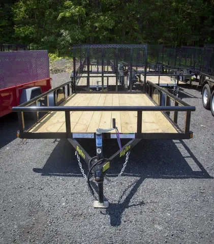 12ft Utility Trailer Bumper Pull Single 3500lb Axle