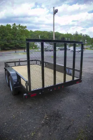 12ft Steel Frame, Wood Deck Utility Trailer