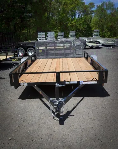 12ft Utility Trailer w/Treated Wood Floor