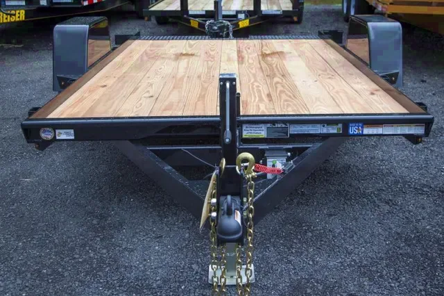 12ft Utility Trailer With Wood Decking