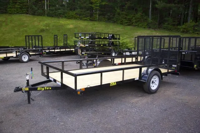 14ft Utility Trailer, Rear Gate, Spare Tire Mount