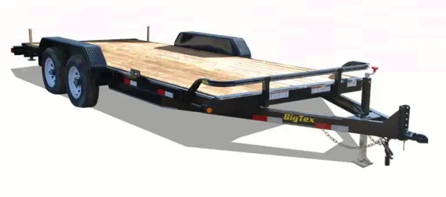 18ft Tandem 7000lb Axle Equipment Trailer