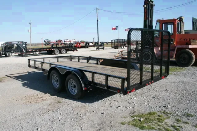16ft Utility Trailer w/Removeable Fenders