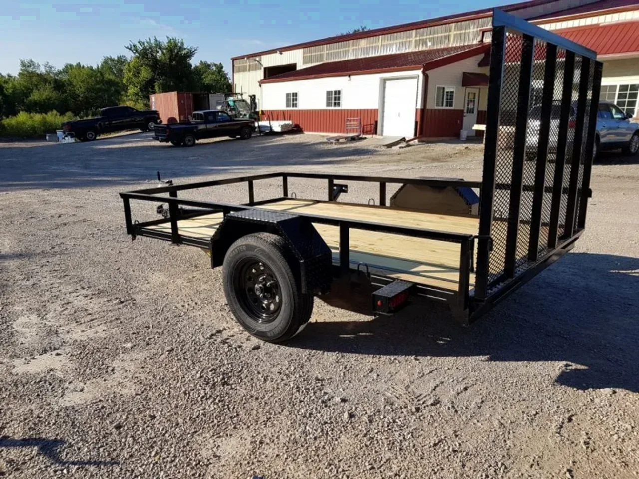 2026 MEB 77" x 10' Utility Trailer with Ramp Gate - 2,999 lb. GVWR
