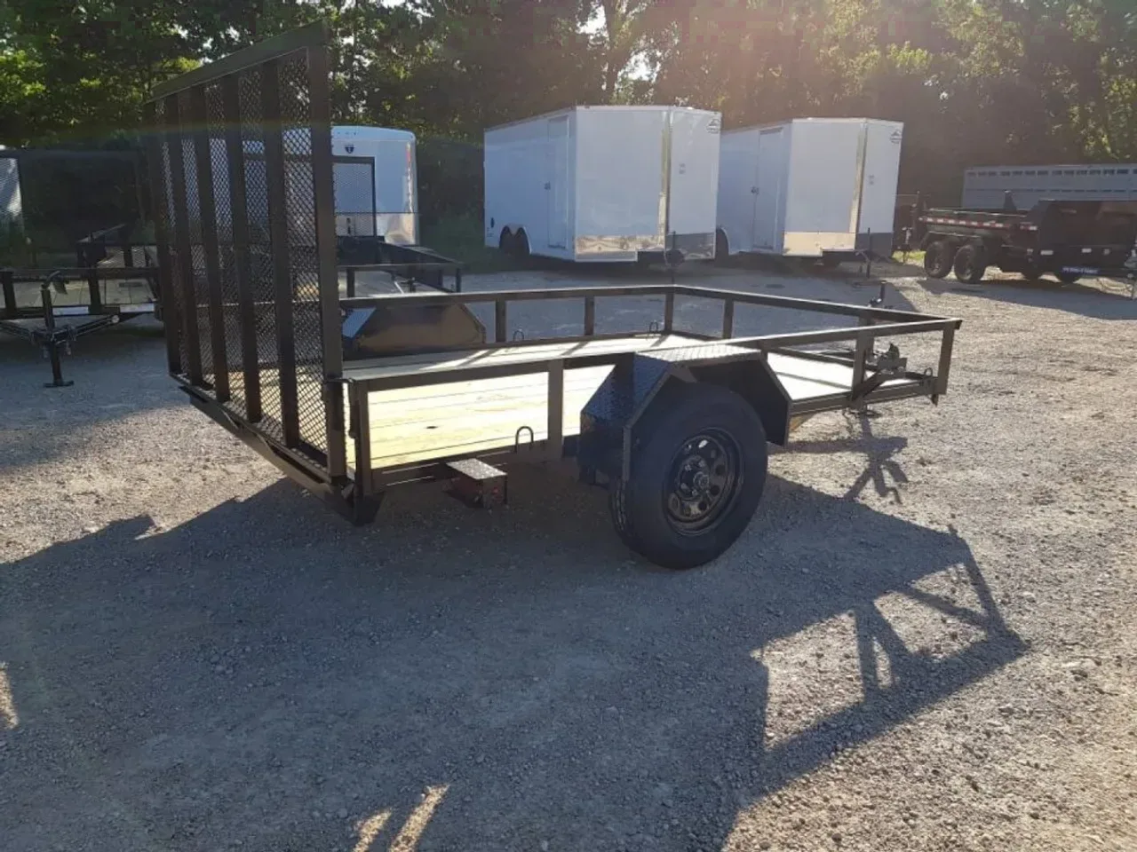 2026 MEB 77" x 10' Utility Trailer with Ramp Gate - 2,999 lb. GVWR