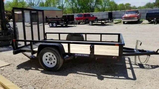 2025 Sure-Trac 6x10 Tube Top Utility Trailer 3K