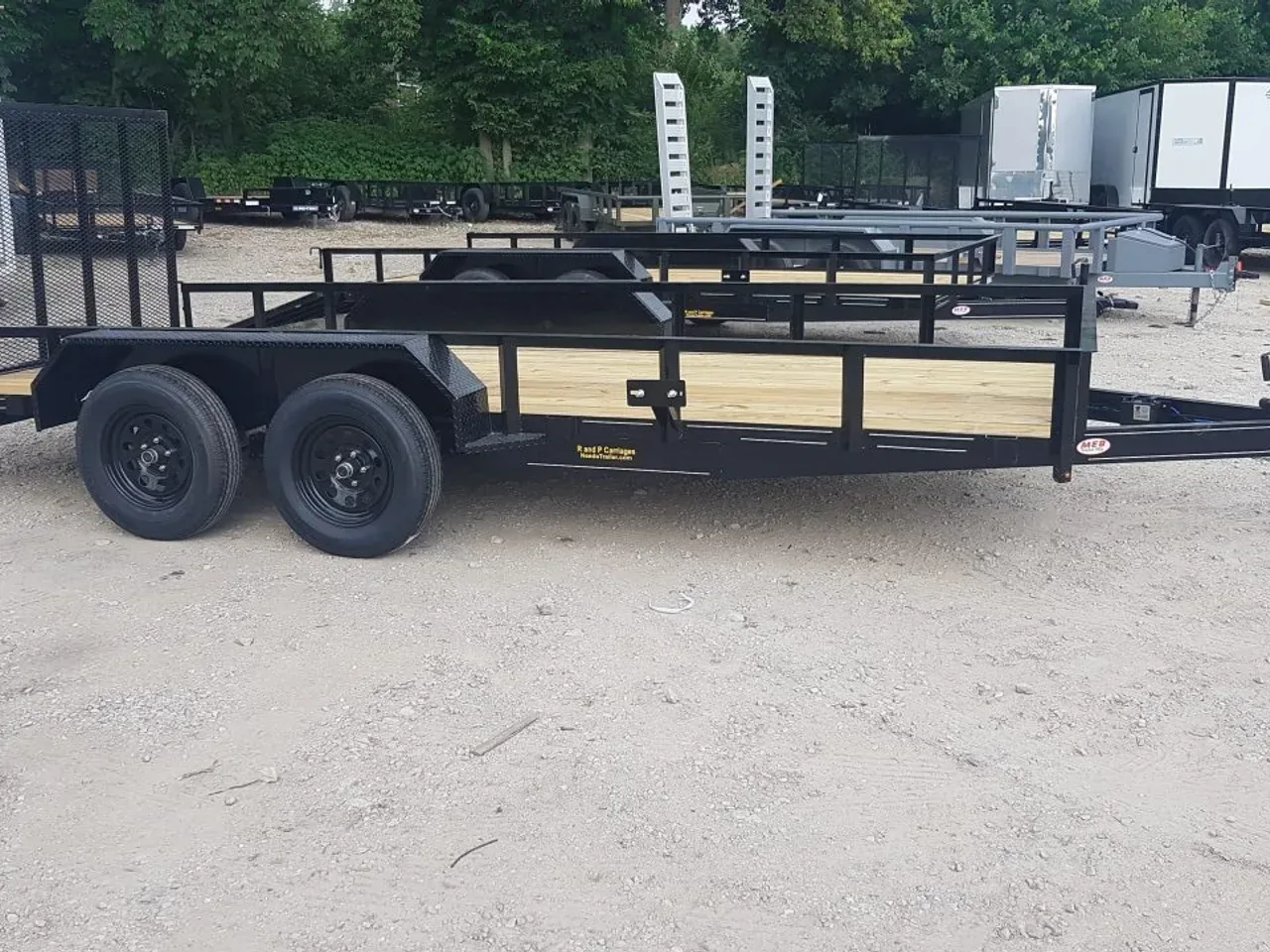 2026 MEB 83" x 16' Utility Trailer with Ramp Gate - 7K GVWR
