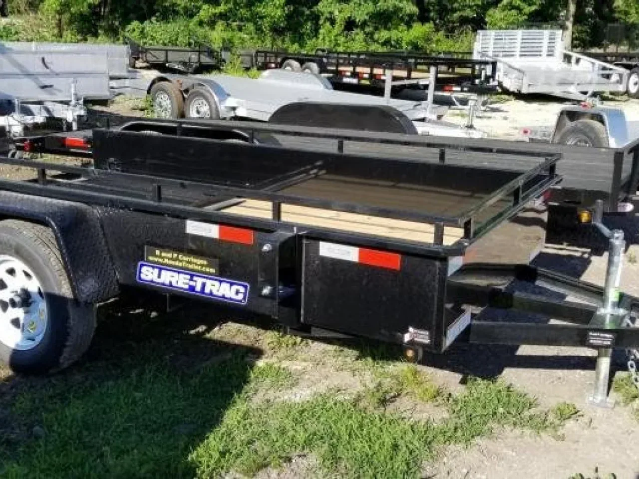 2026 Sure-Trac 5x10 Steel High Side Utility Trailer