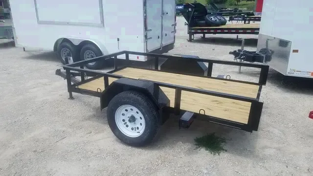 2025 5x10 Angle Iron Tilt Utility Trailer - Seneca, IL