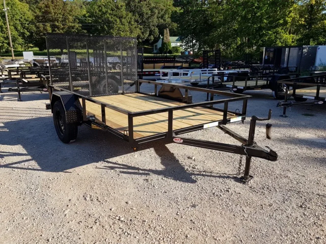 2026 MEB MEB 77x10 W/Ramp Utility Trailer