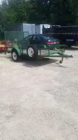 1997 M&M MFG 6.5x10 Utility Trailer - Seneca, IL