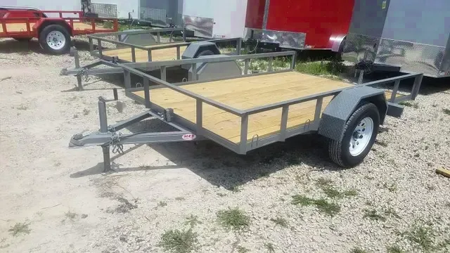 New 2025 M.E.B. 6.5x10 Tilt Utility Trailer