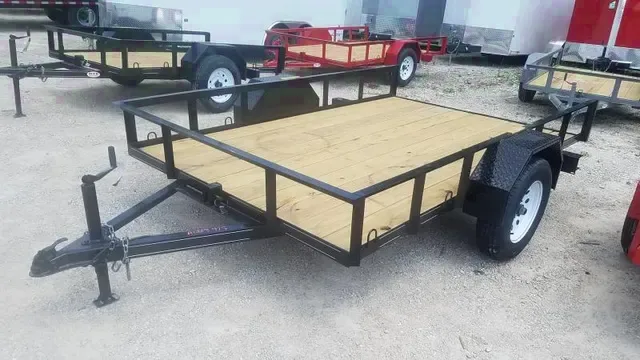 2025 6.5x10 Angle Iron Tilt Utility Trailer - Seneca, IL