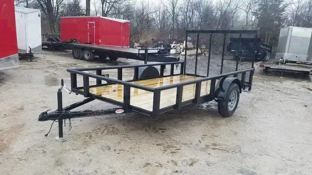 2025 M.E.B 77x12 Pipetop Utility Trailer - Make Offer