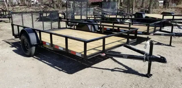 2025 MEB 6.5x12 Angle Iron Utility Trailer - Seneca, IL