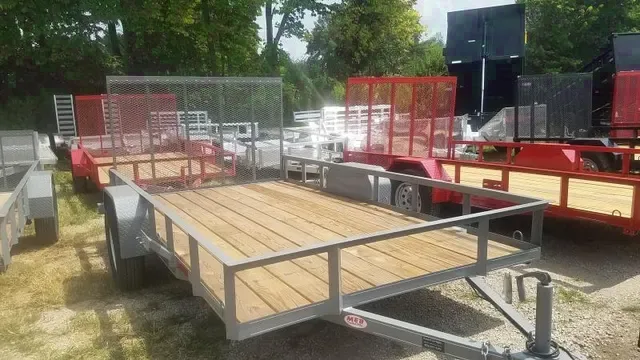 Efficient 2025 MEB 6.5x12 Gray Angle Iron Utility Trailer for Sale - Submit Your Best Offer!