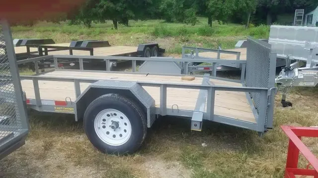 2025 MEB 6.5x12 Utility Trailer with Dovetail & Gate - Make Offer