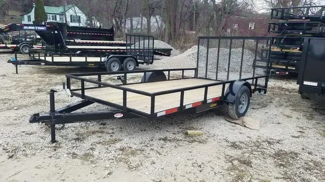 2025 M.E.B 77x14 Utility Trailer w/Ramp 3K GVWR - Make Offer