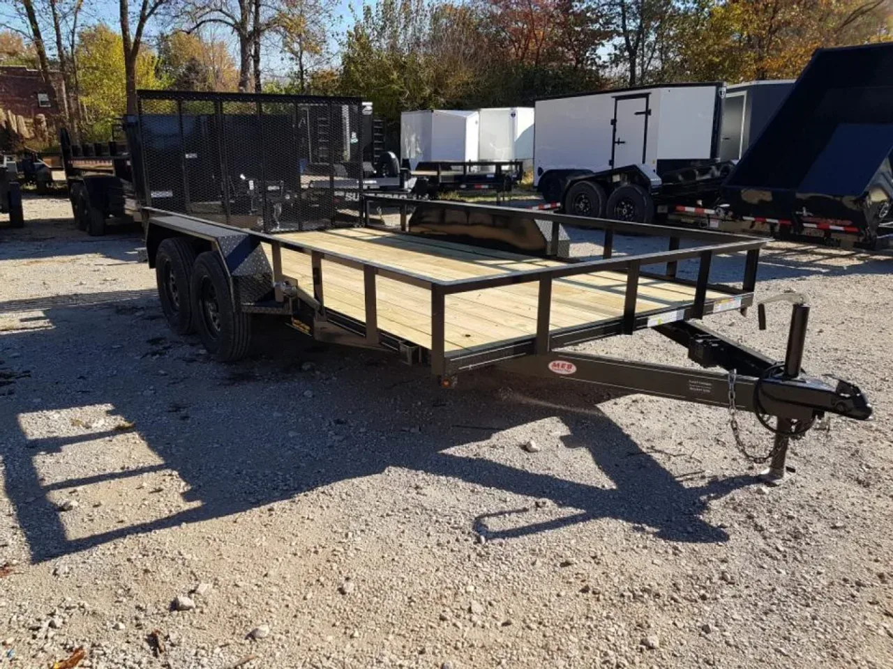 2026 MEB 83x14 Utility Trailer W/Ramp 7K