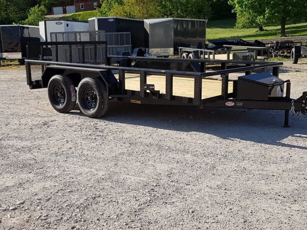 2026 MEB 83' x 14' Pipetop With Ramp Utility trailer 7K
