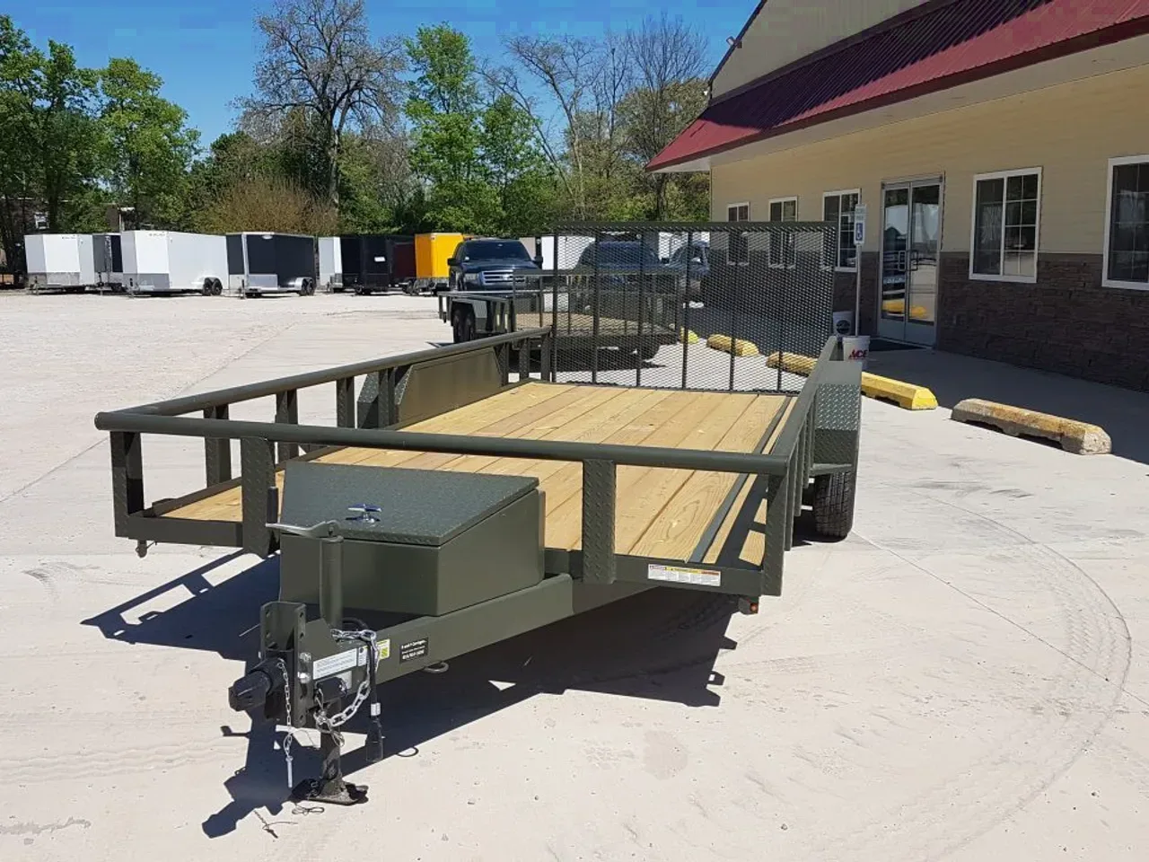 2026 MEB 83' x 16' Pipetop Utility Trailer W/ Ramp 7K