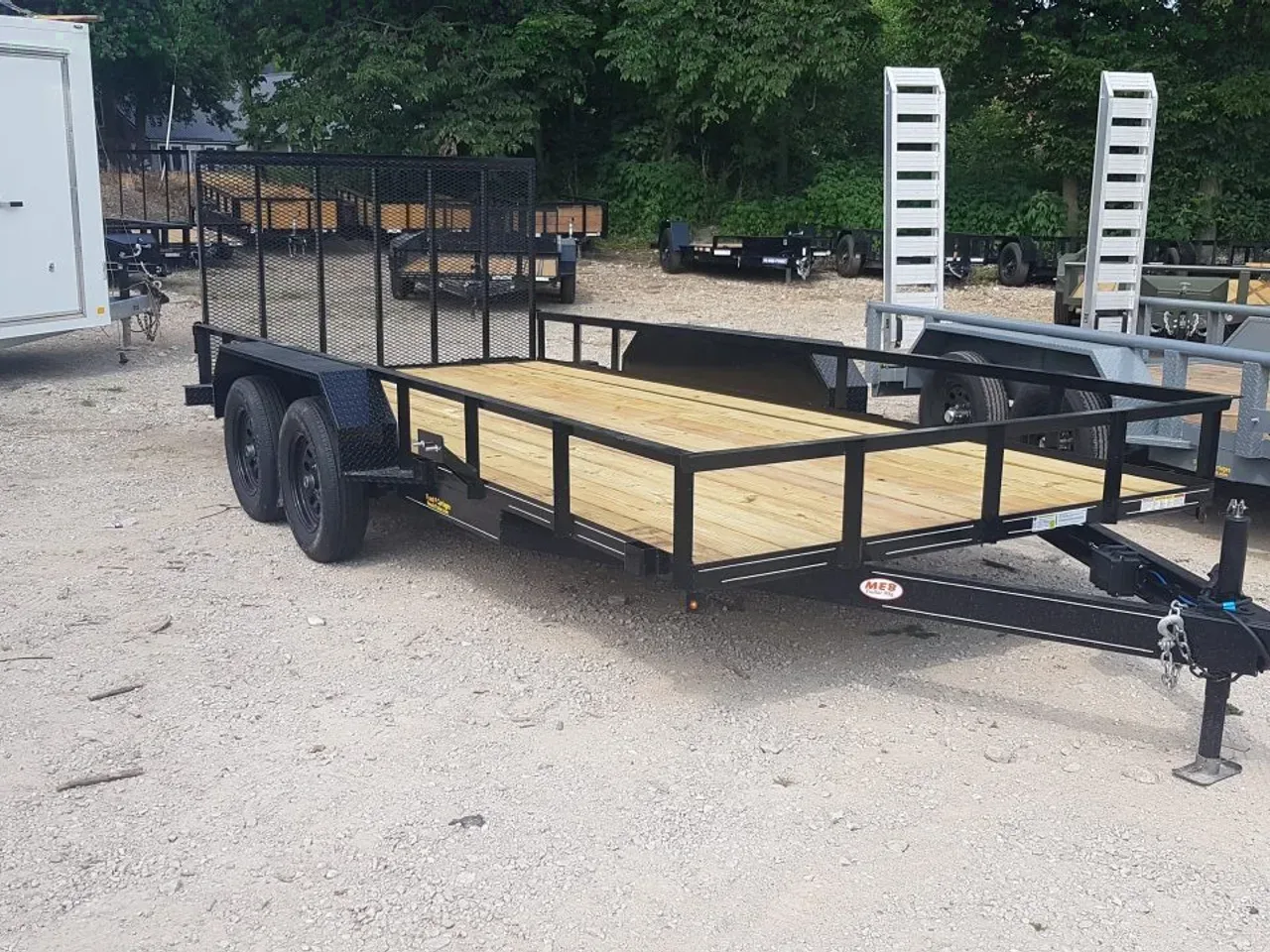 2026 MEB 83 x16 Utility Trailer wRamp Gate 7K