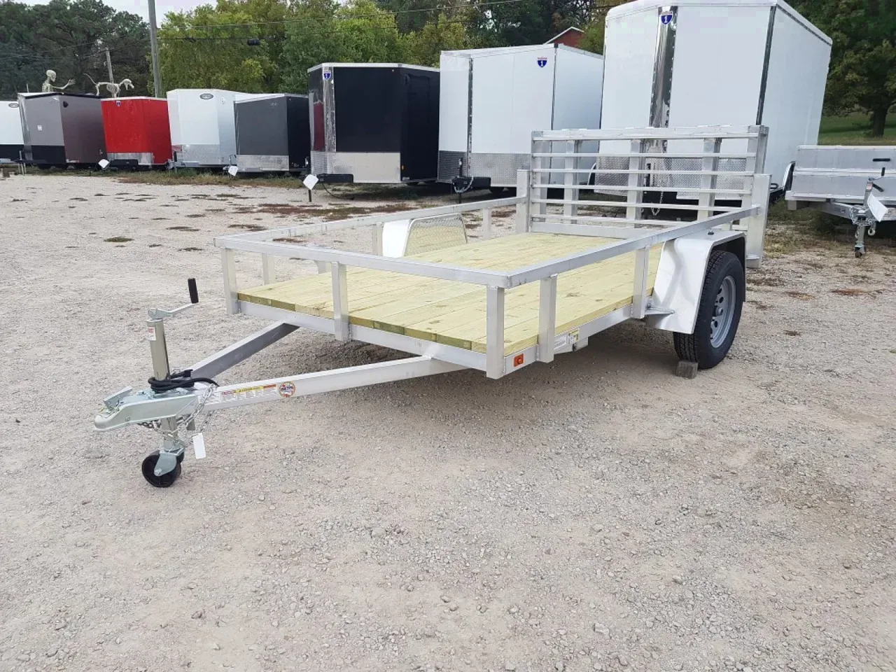 2026 R&R 6x10 UTA Aluminum Utility Trailer Utility Trailer