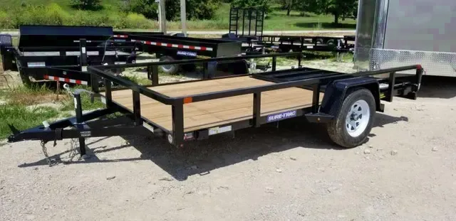 2025 Sure-Trac 7x12 Tube Top Utility Trailer w/Gate – Make an Offer!