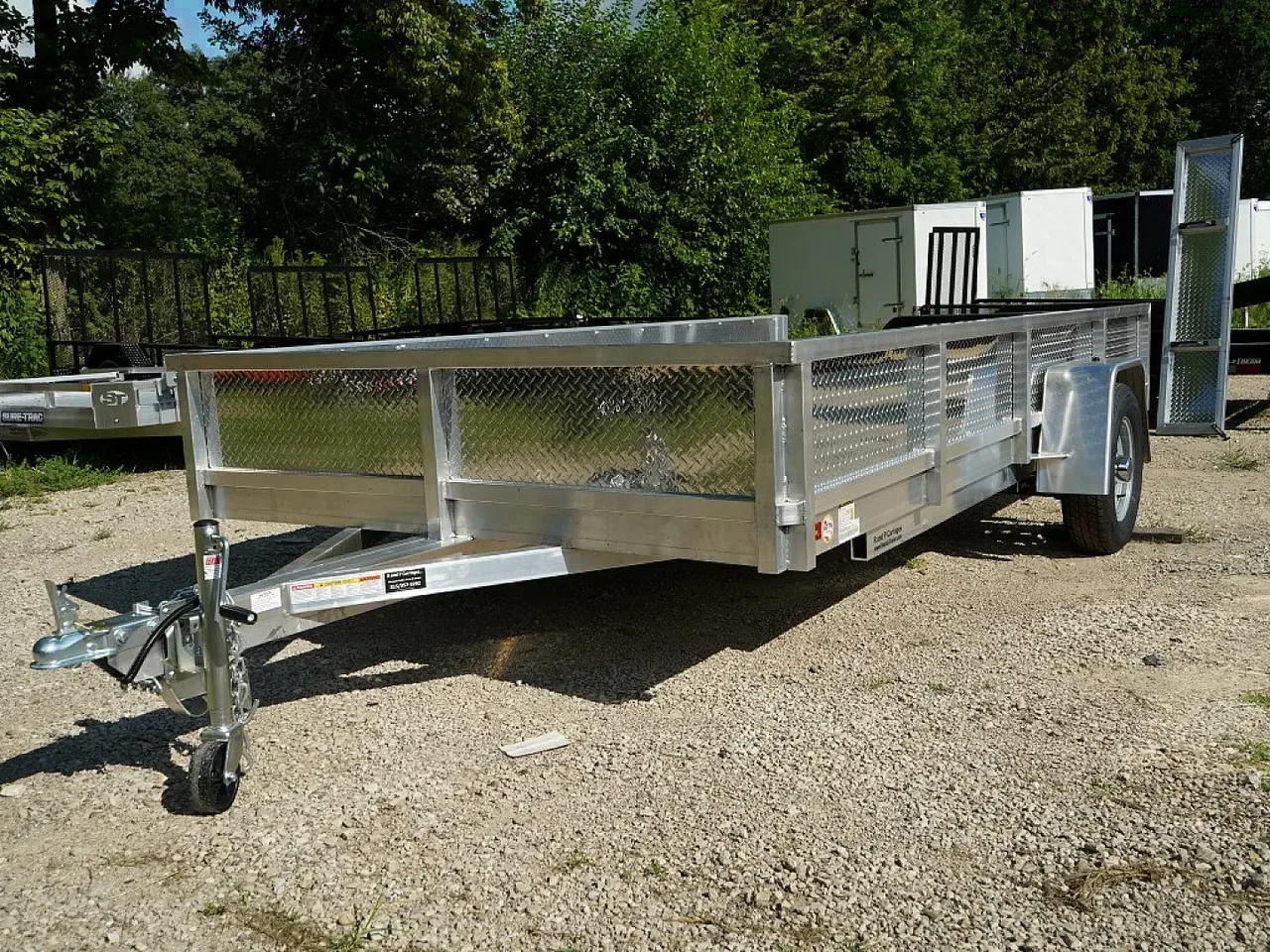 2026 R&R 7x14 All Aluminum ATP Utility Trailer Utility Trailer